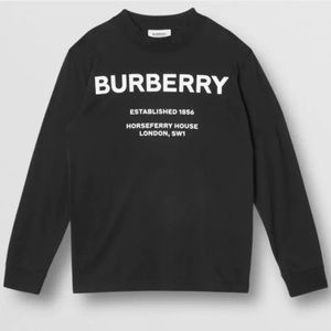 Authentic Burberry black long sleeve